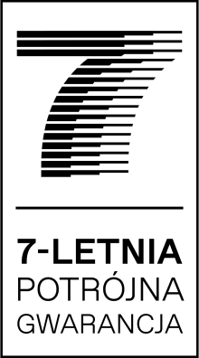 7 letnia gwarancja